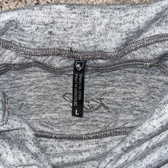 KUHL Gray Cowl Neck LÉA™ PULLOVER large - Picture 3 of 8